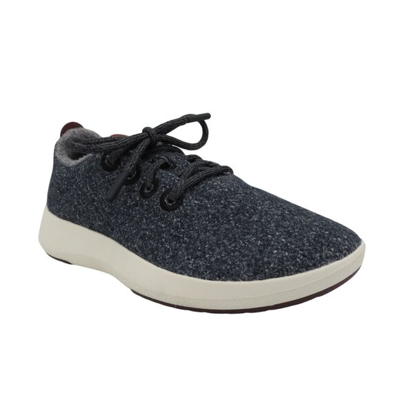ALLBIRDS Women's Dark Grey Wool Runner Mizzle Sneakers Size 6 Water Repellent - Picture 1 of 11